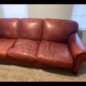 Vintage Distressed Ralph Lauren Couch